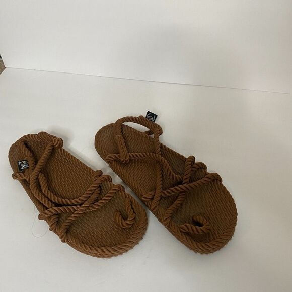 Nomadic State of Mind Strappy Rope Sandals - Picture 1 of 4